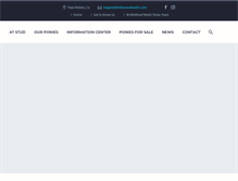 Tablet Screenshot of bridlewoodwelsh.com